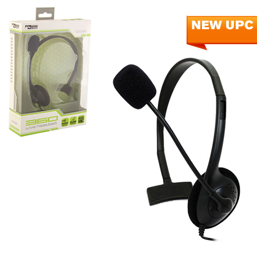 X360 Chat Headset Small Black KMD