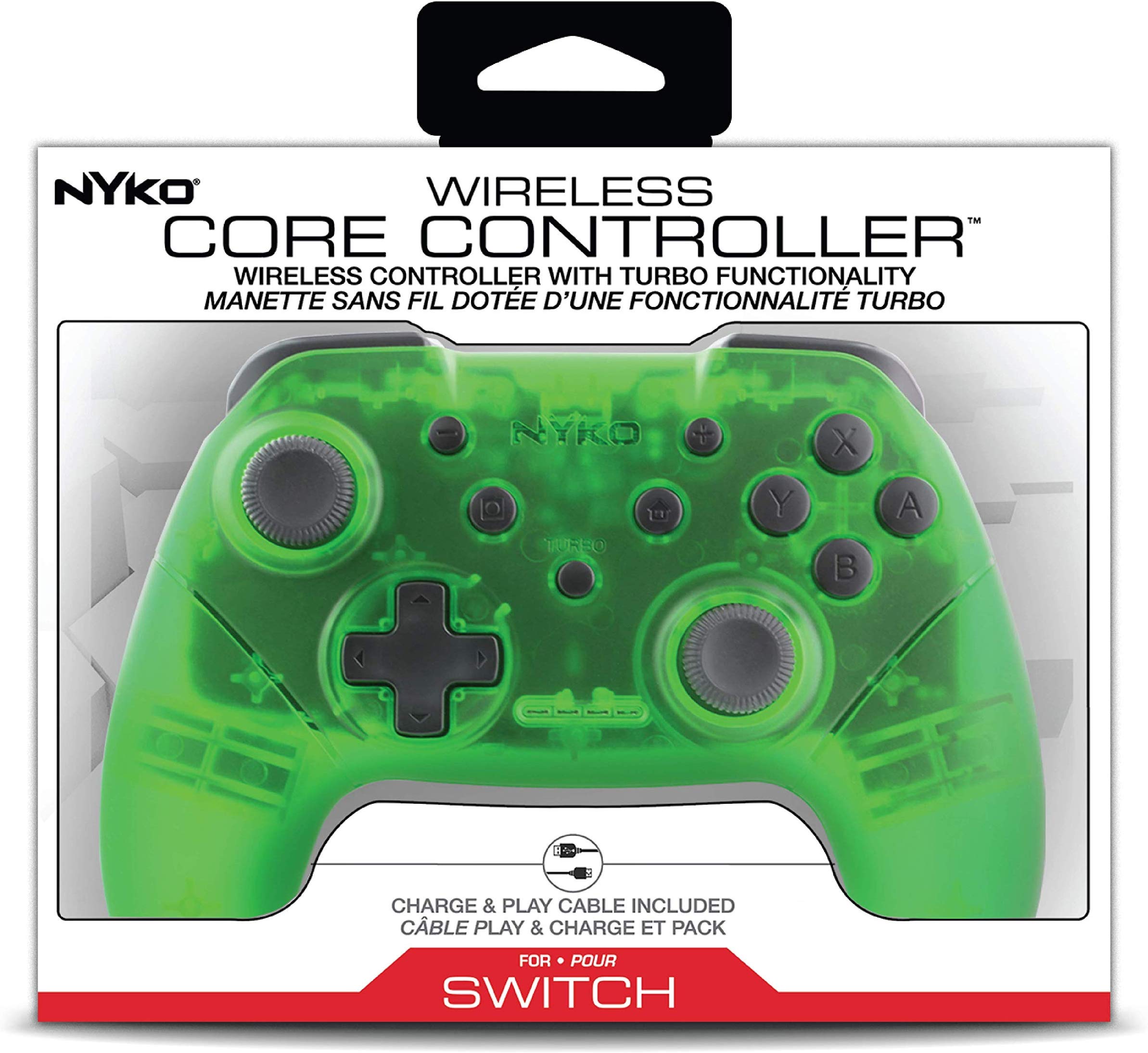 Nyko Wireless Core Controller Green