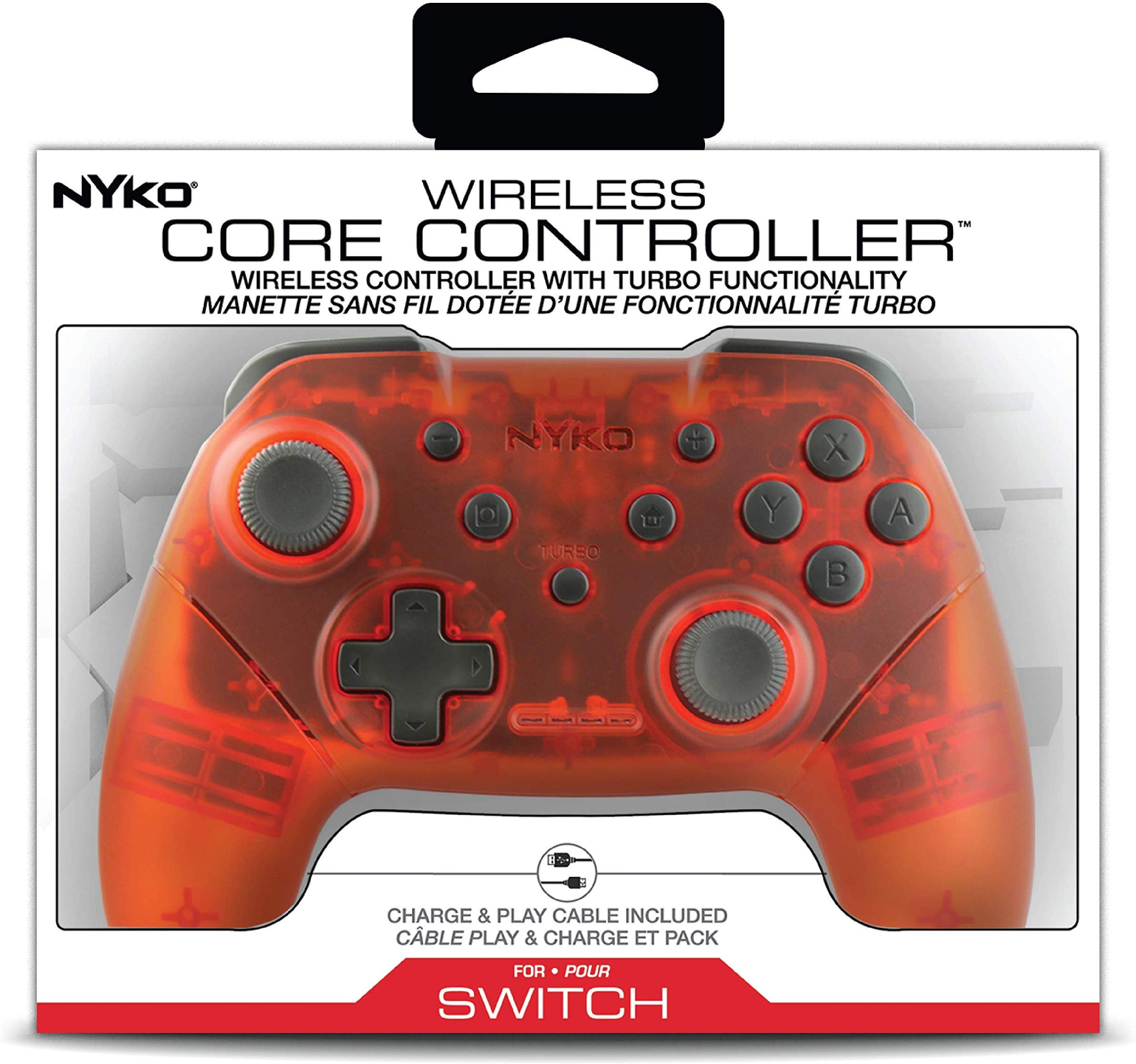 Nyko Wireless Core Controller Red