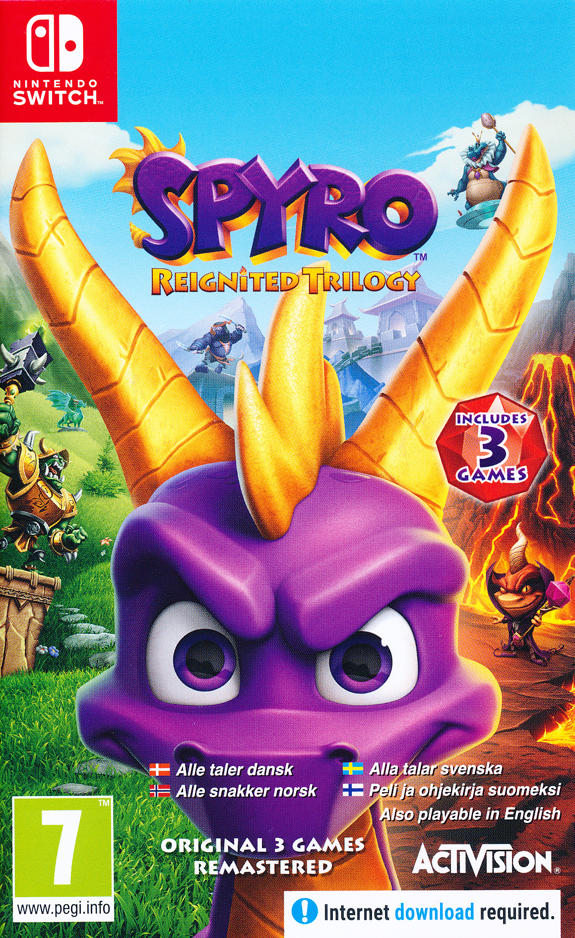 Spyro Reignited Trilogy NS