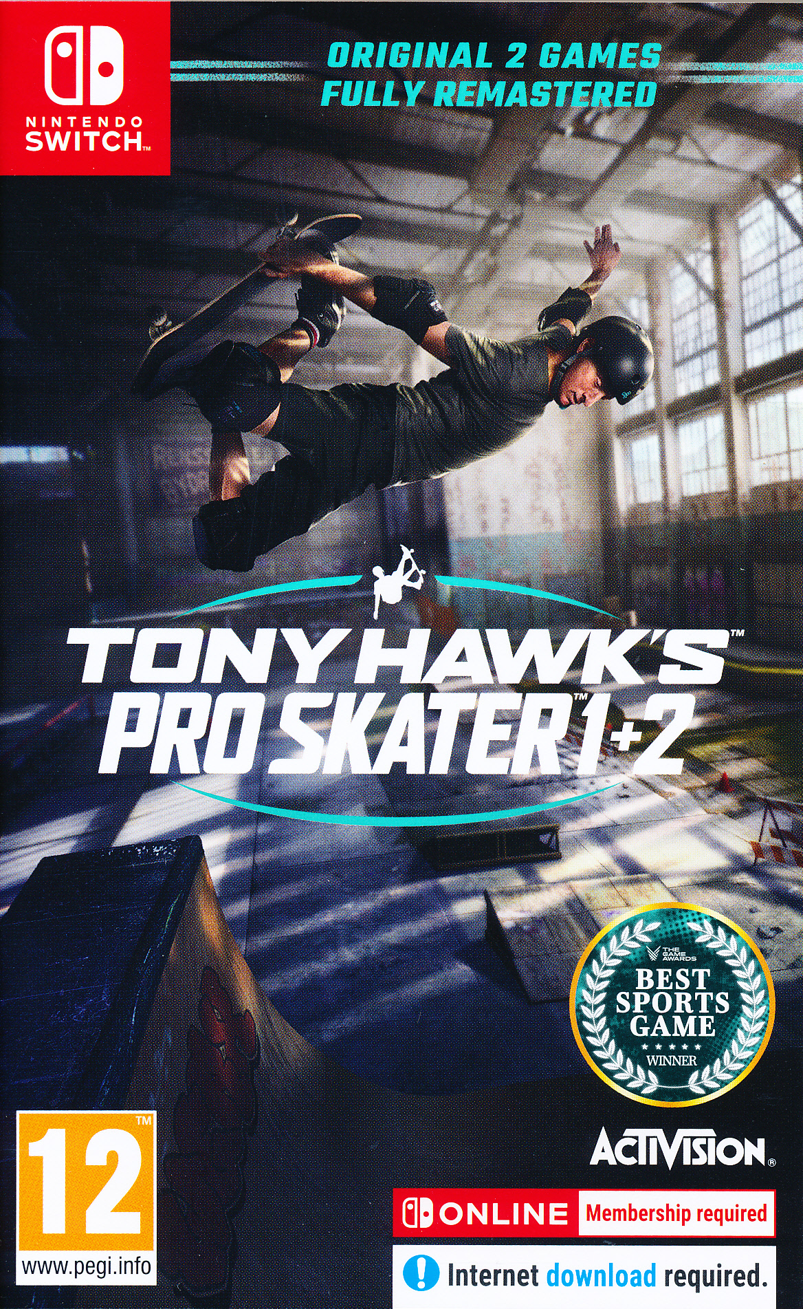 Tony Hawk's Pro Skater 1 & 2 NS