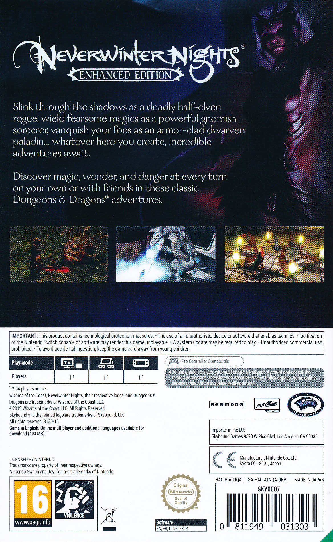 Neverwinter Nights Enhanced Ed. NS