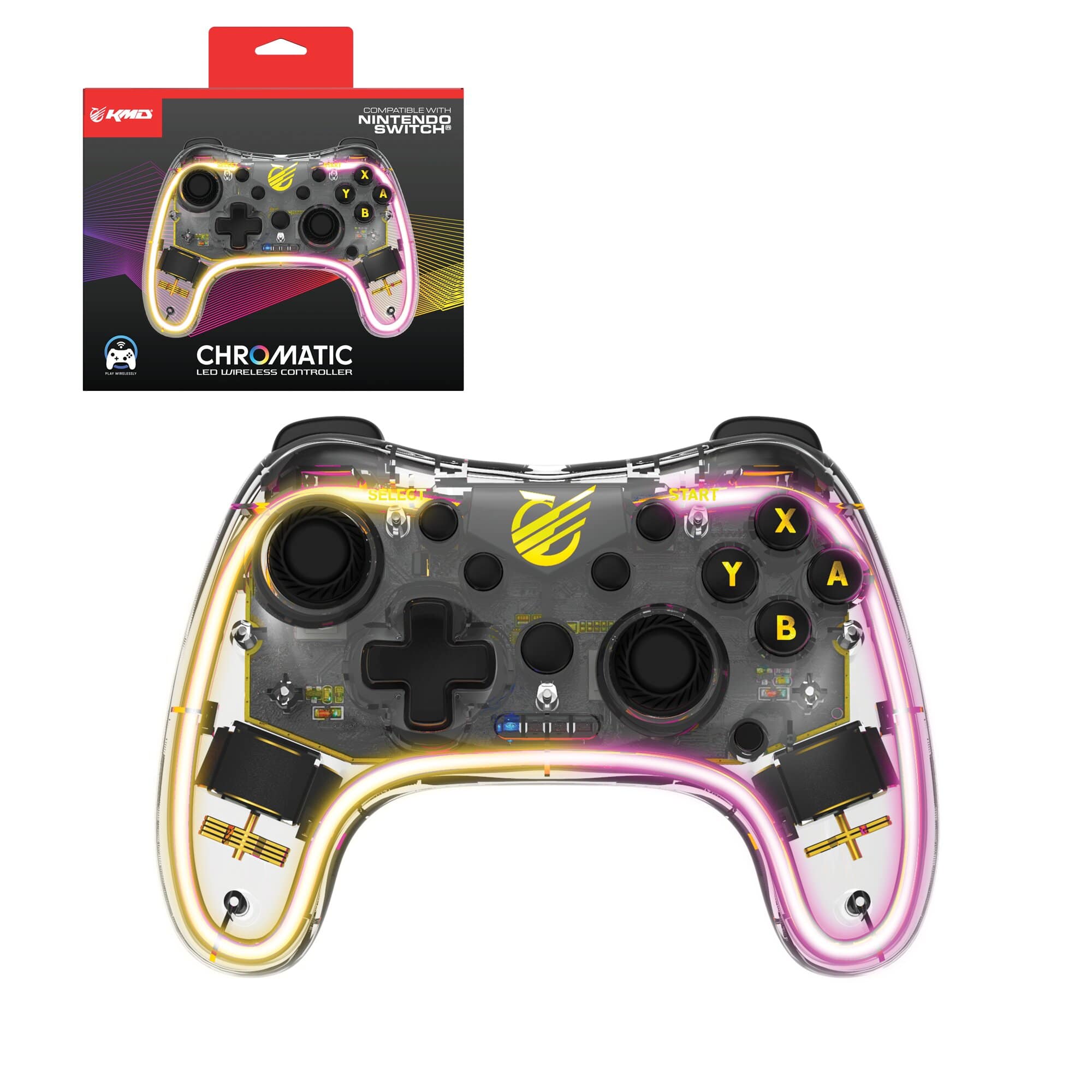 KMD Switch Pro WL Gamepad Chromatic