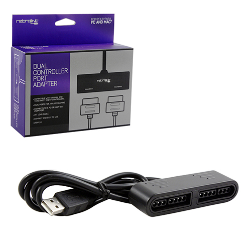 SNES Dual Port Adapter to USB