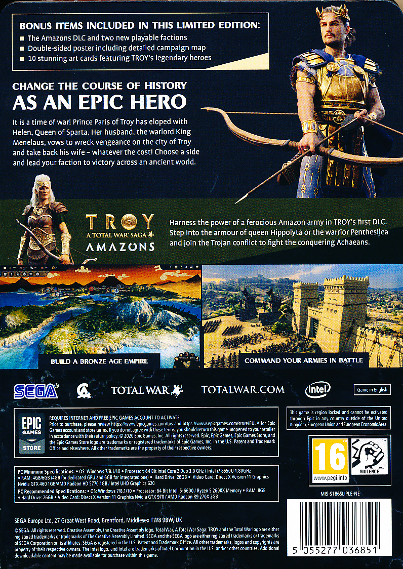 A Total War Saga Troy Ltd. Ed. PC