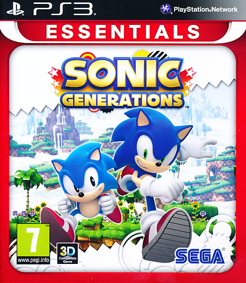 Sonic Generations Essentials PS3