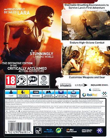 Tomb Raider Definitive Ed. PS4