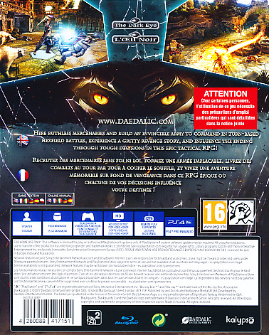 Blackguards 2 D1 Ed. PS4