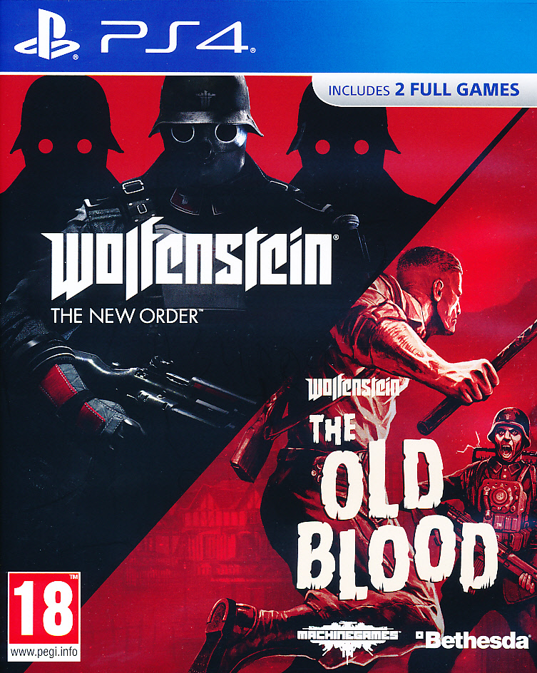 Wolfenstein New Order & Old Bl. PS4