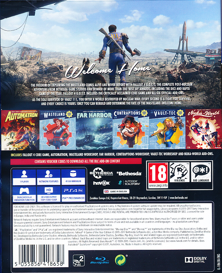 ps4 fallout 4 goty edition