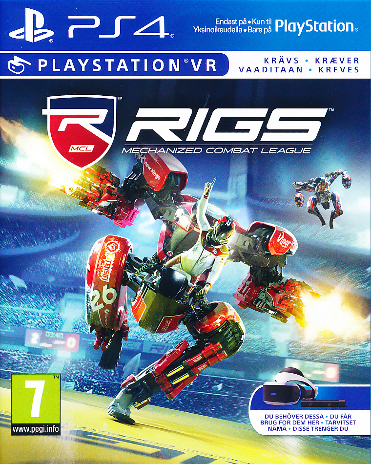RIGS Mechanized Combat LeagueVR PS4