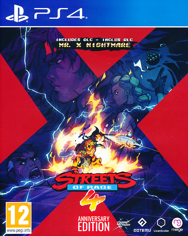 Streets of Rage 4 Anniversary EDPS4