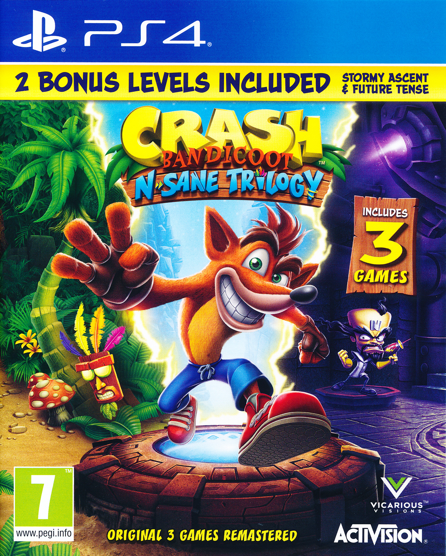 Crash Bandicoot N-Sane Trilogy PS4