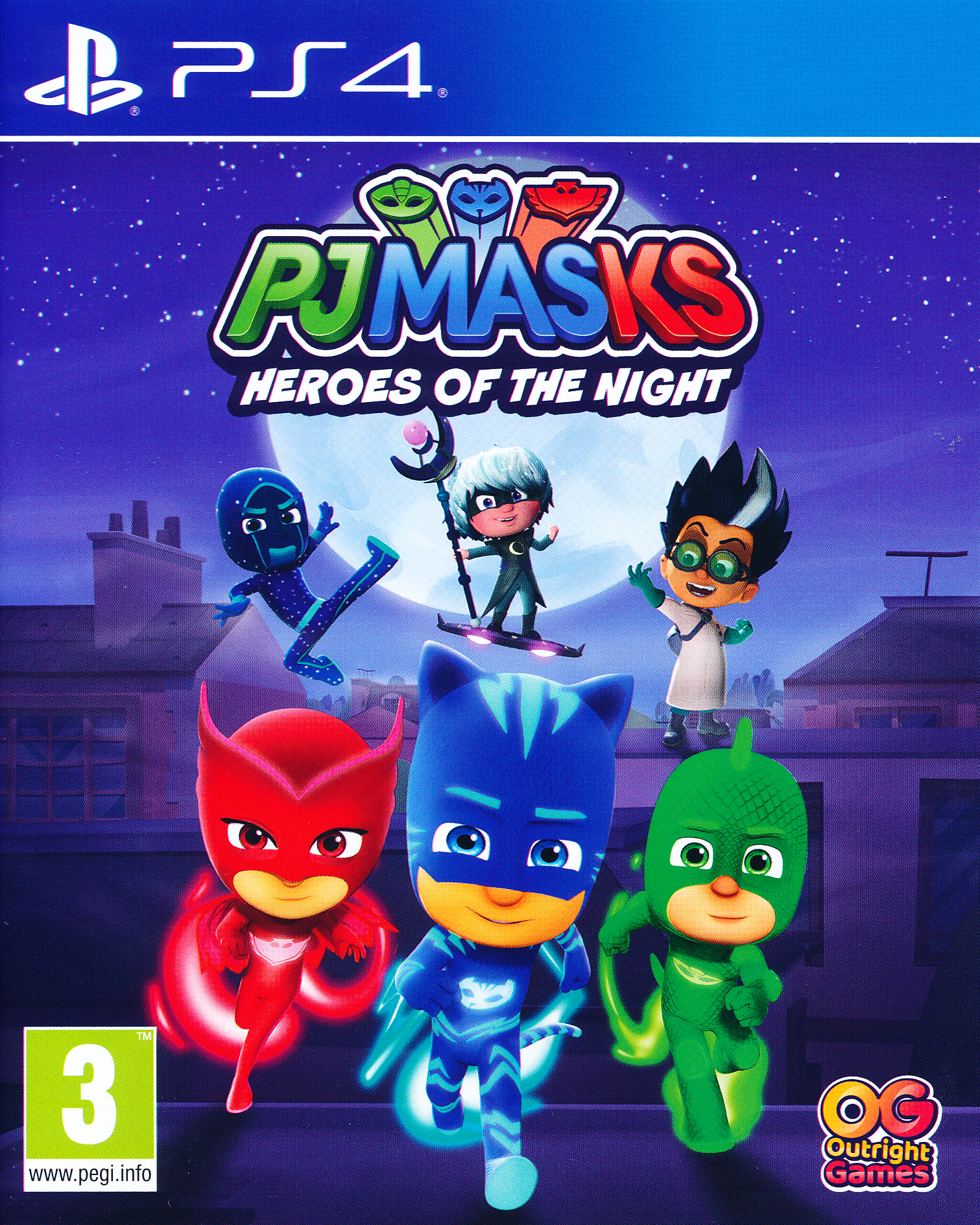 PJ Masks Heroes of The Night PS4