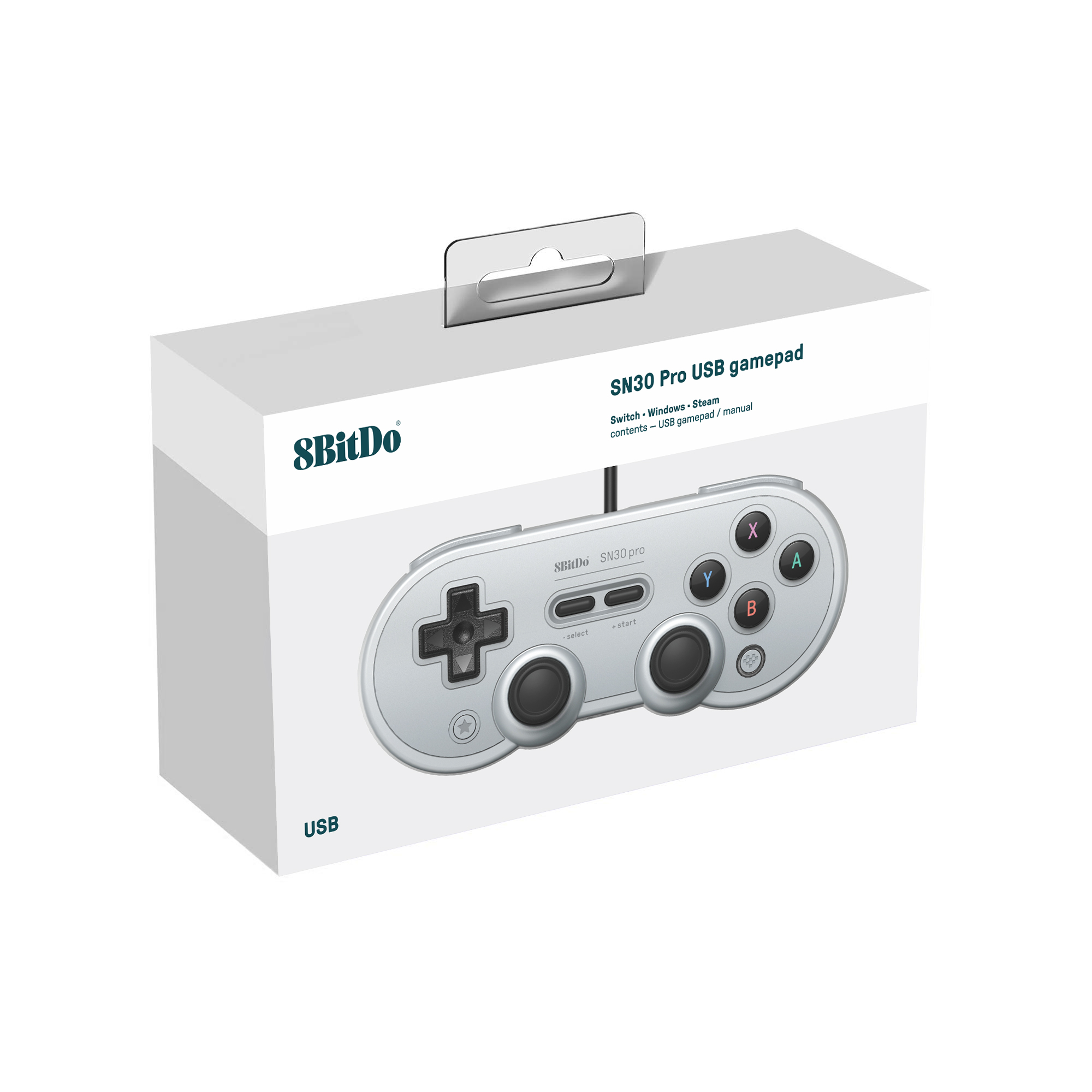 8BitDo SN30 Pro USB Gamepad GrayEd.