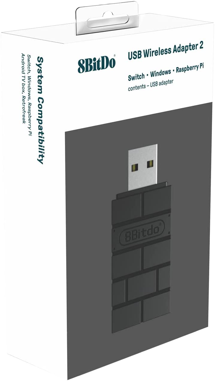 8BitDo USB Wireless Adapter 2 Black