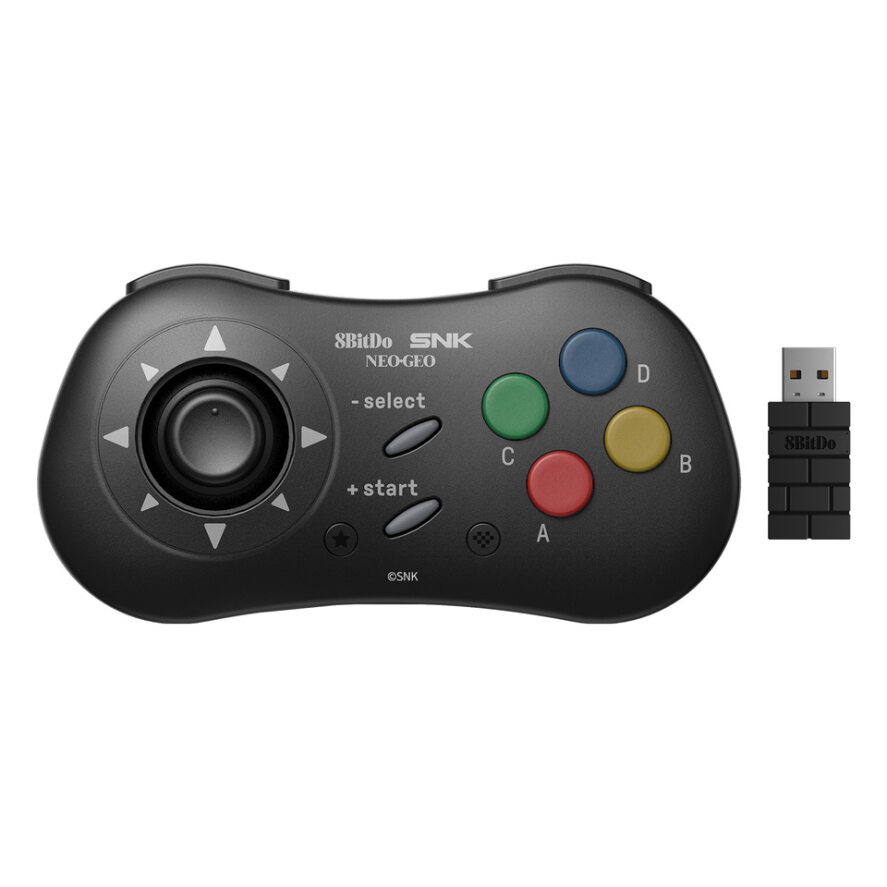 8BitDo NEOGEO Wireless Pad Black