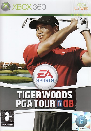 Tiger Woods PGA Tour 08 NO/DK X360