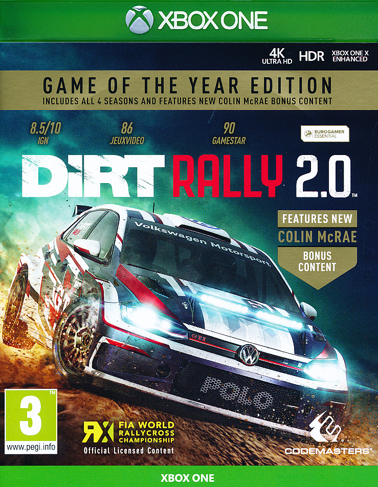 Dirt Rally 2.0 GOTY XBO